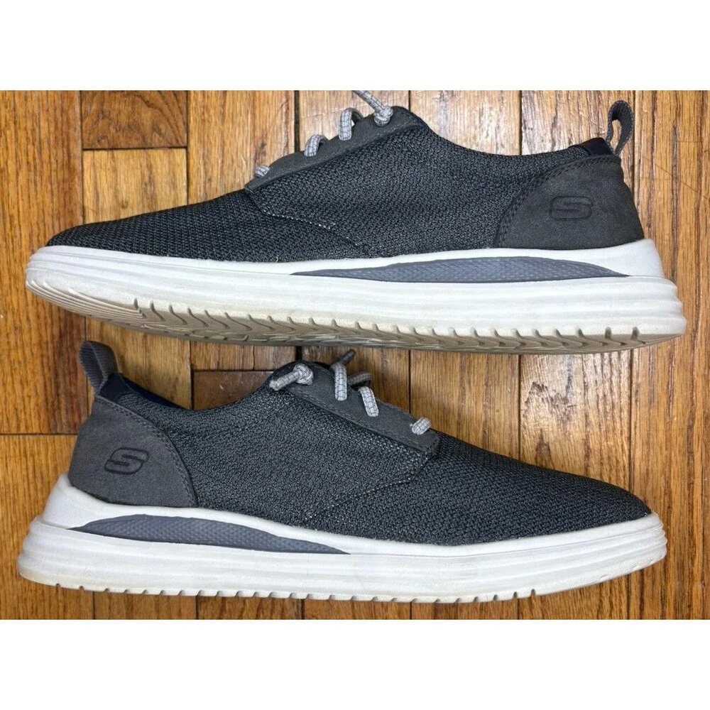 Skechers Mens Proven Gladwin Slip On Shoes Size 8.5 Loafers Sneakers Comfort